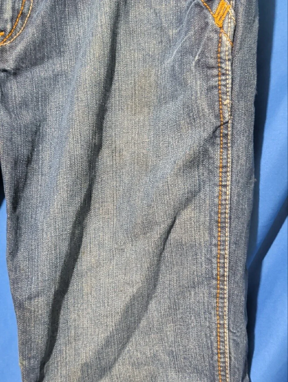 Ariat Men’s Blue Bootcut Work Jeans
